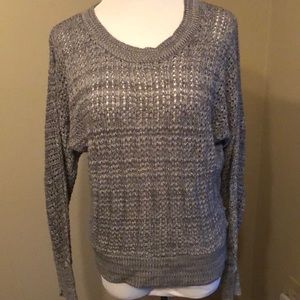 Grey/black Knit Sweater